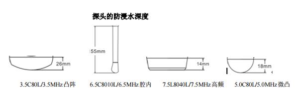 獸用B超機探頭放浸水深度